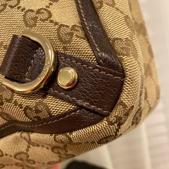 Authentic Gucci vintage canvas top handle tote bag - Picture 8 of 12